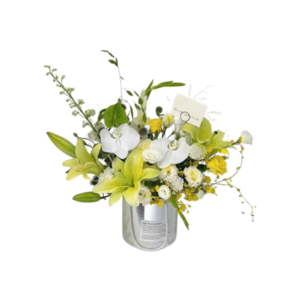 Multi-head wooden door bouquet